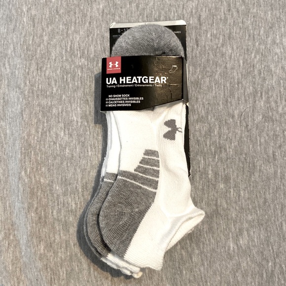Brand New Under Armour Socks - no show. 3 pack - Picture 1 of 1
